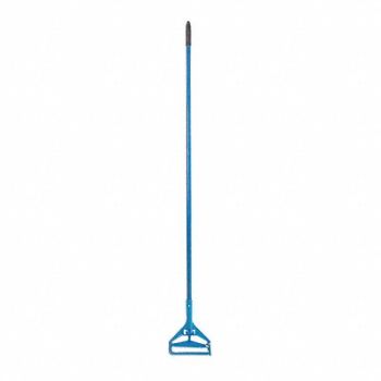 CARLISLE Mop Handle Fbrgl Blu Plstc Hndl 60 PK12, 211Y55