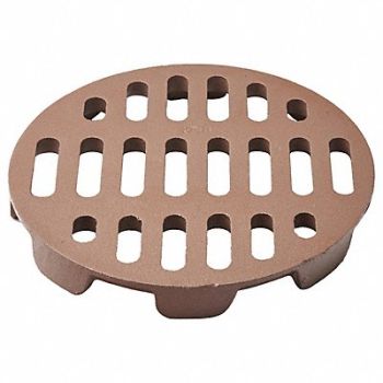 JAY R. SMITH MFG. CO Drain Strainer Cast Iron Orange 11-1/2 L, 54JH25