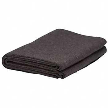 CHICAGO PROTECTIVE APPAREL Fire Blanket 5.2 ft W 7 ft L Gray, 39P027