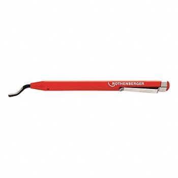 ROTHENBERGER Deburr Tool Pencil Shank 1/8 6 L, 1FET3