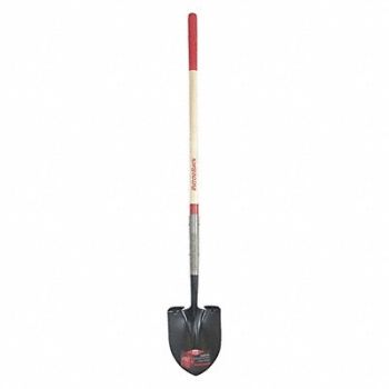 RAZOR-BACK Round Point Shovel 60-1/4 x9 x5, 217G13