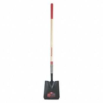 RAZOR-BACK Square Point Shovel 48 Hardwood Handle, 217G14
