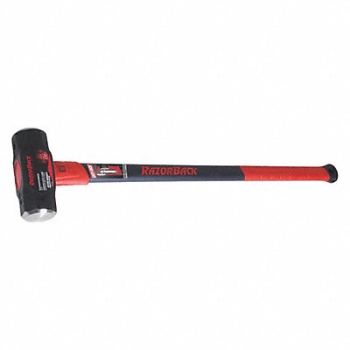 RAZOR-BACK Sledgehammer No.10 34 Fiberglass Handle, 217G18
