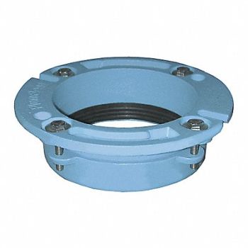 JONES STEPHENS No-Caulk Closet Flange Cast Iron 4x2, 217M72