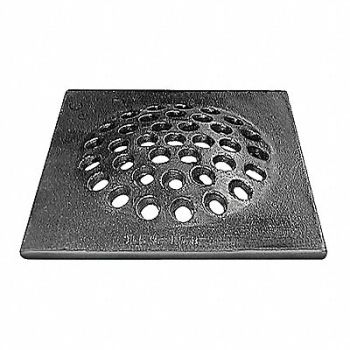 JONES STEPHENS Square Cesspool Grate 8x8, 217N17