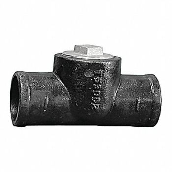JONES STEPHENS Test Tee w/Southern Code Plug 4 No Hub, 217N62