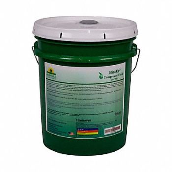 RENEWABLE LUBRICANTS Compressor Oil 5 gal Pail 30 SAE Grade, 21A505