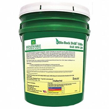 RENEWABLE LUBRICANTS Air Tool Oil Synthetic Base 5 gal., 21A529
