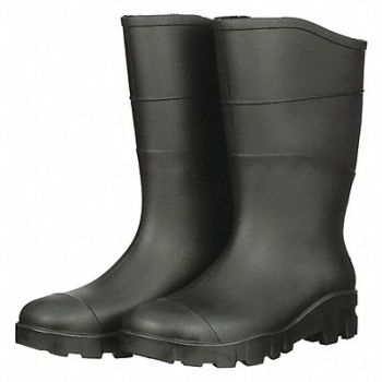 TALON TRAX Rubber Boot Men s 13 Mid-Calf Black PR, 21A584