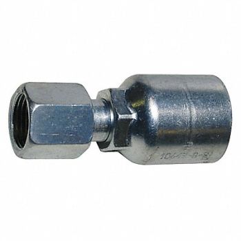 PARKER Crimp Fitting 1-1/4 I.D. 1-5/8 F JIC, 21A768