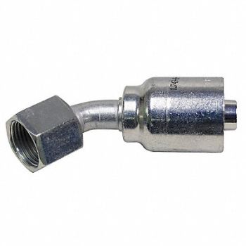 PARKER Crimp Fitting 45 Deg 1-5/8 F JIC, 21A779