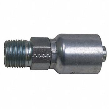 PARKER Crimp Fitting 1-1/4 I.D. 1-1/4 M NPTF, 21A819