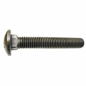 GRAINGER APPROVED CrrgBlt Stl BlkOx 1 3/4in Sqr PK100, 21A883