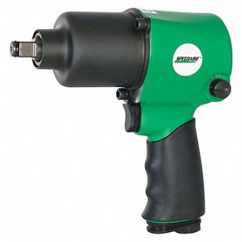 SPEEDAIRE Impact Wrench Air Powered 8000 rpm, 21AA49