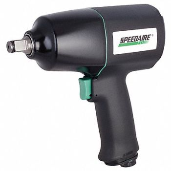 SPEEDAIRE Impact Wrench Air Powered 9000 rpm, 21AA58