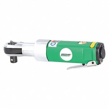 SPEEDAIRE Ratchet Air Powered 1/4 Square 240 rpm, 21AA60