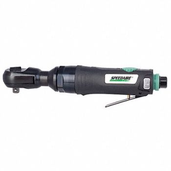 SPEEDAIRE Ratchet Air Powered 3/8 Square 150 rpm, 21AA63