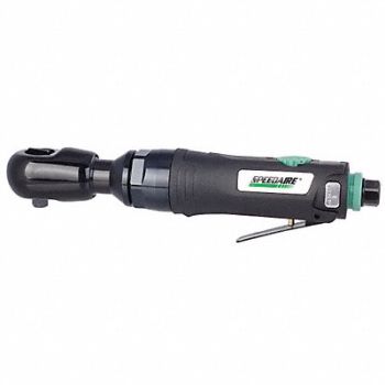 SPEEDAIRE Ratchet Air Powered 3/8 Square 200 rpm, 21AA65