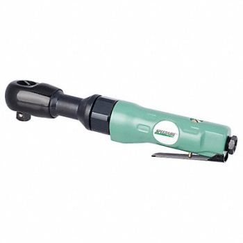 SPEEDAIRE Ratchet Air Powered 1/2 Square 150 rpm, 21AA66