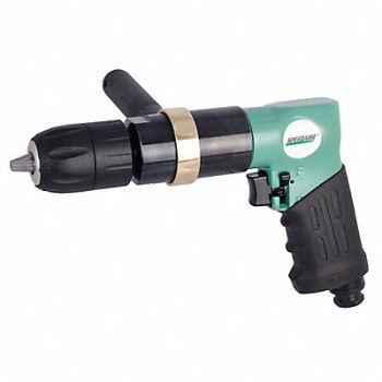 SPEEDAIRE Drill Air-Powered Pistol Grip 1/2 in, 21AA74