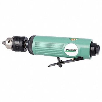 SPEEDAIRE Drill Air-Powered In-Line 3/8 in, 21AA78