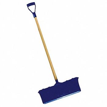 WESTWARD Snow Pusher Aluminum Poly Blade 22-1/4 W, 21AC98