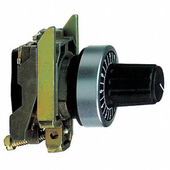 SCHNEIDER ELECTRIC Push Button Operator 22mm Black, 21AG26