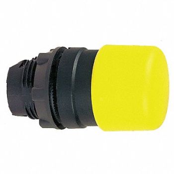 SCHNEIDER ELECTRIC H6951 Non-Illum Push Button Operator Yellow, 21AG83