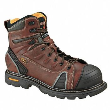 THOROGOOD SHOES 6 Work Boot 7-1/2 W Brown Composite PR, 21C327