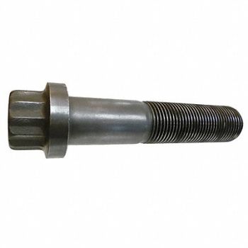 GRAINGER APPROVED Hex Cap Screw 1-8x4, 21C360