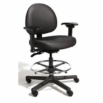 CRAMER Intensive 24/7 Chair Black 21-29 Seat Ht, 21D018