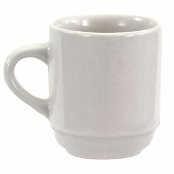 CRESTWARE Cup Bright White 3-1/2 oz PK36, 21D223
