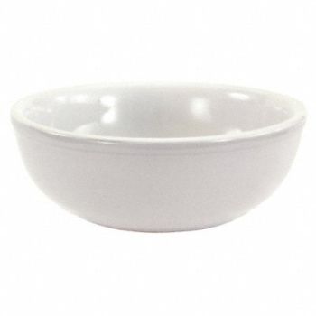 CRESTWARE Nappie Bowl Bright White 12 oz PK36, 21D233