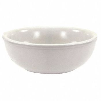 CRESTWARE Nappie Bowl Bright White 15 oz PK36, 21D234