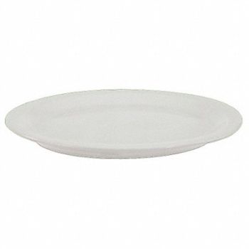 CRESTWARE Platter 11-1/2x9-5/8 In Alp Wht PK12, 21D247