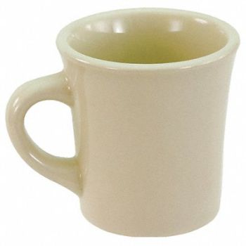 CRESTWARE Mug Bone White 9-1/2 oz PK36, 21D298