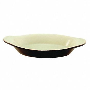 CRESTWARE Rarebit Brown/White 12 oz PK36, 21D309