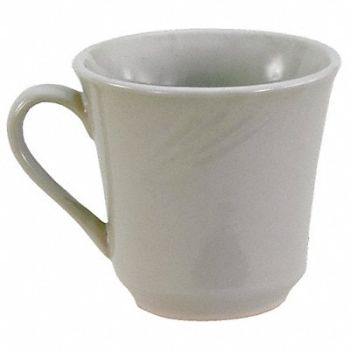 CRESTWARE Mug White 7 oz PK36, 21D327
