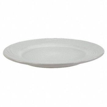 CRESTWARE Plate 9 in Bright White PK24, 21D334