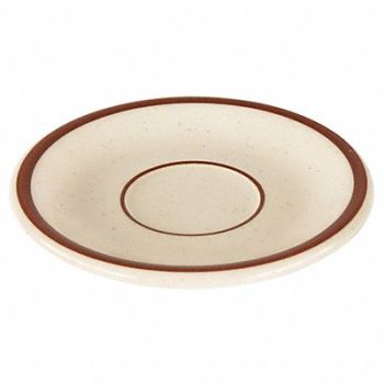 CRESTWARE Saucer 6 in Brown PK36, 21D364