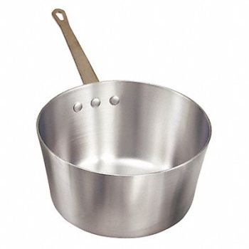 CRESTWARE Sauce Pan 1 qt Aluminum, 21D771