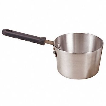 CRESTWARE Sauce Pan w/Cool Grip 1-1/2 qt. Aluminum, 21D772