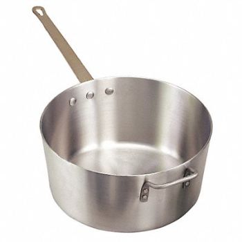 CRESTWARE Sauce Pan 10 qt Aluminum, 21D773