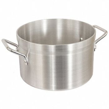 CRESTWARE Sauce Pot 42 qt Aluminum, 21D956