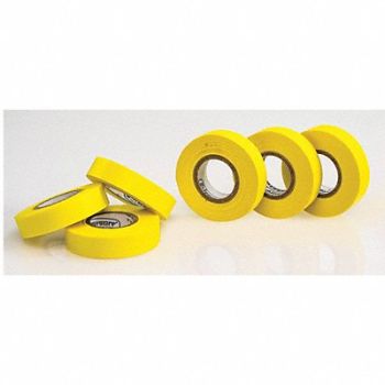 SP SCIENCEWARE Masking Tape 1/2 W 15 yd L Yellow PK6, 21DF38