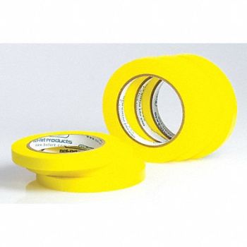 SP SCIENCEWARE Masking Tape 1/2 W 40 yd L Yellow PK6, 21DF50