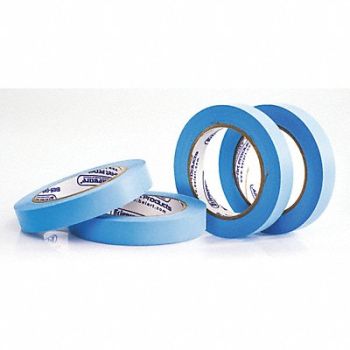 SP SCIENCEWARE Masking Tape 3/4 W 40 yd L Blue PK4, 21DF57