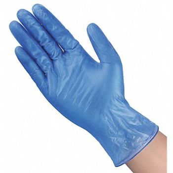 CONDOR H3928 Disposable Gloves Vinyl XL PK100, 21DL29