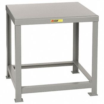 LITTLE GIANT Fixed Work Table Steel 48 W 30 D, 21E621