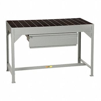 LITTLE GIANT Welding Table 34 in H 51 in D 24 in W, 21E652